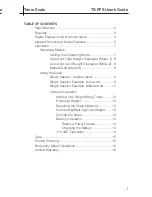 Preview for 2 page of Triner Scale TS-PFS User Manual