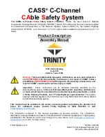 Предварительный просмотр 2 страницы Trinity Highway CASS TL3 Product Description Assembly Manual