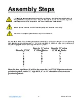 Предварительный просмотр 18 страницы Trinity Highway CAT-350 Assembly Manual