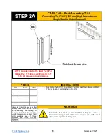 Предварительный просмотр 21 страницы Trinity Highway CAT-350 Assembly Manual