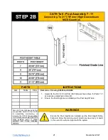 Предварительный просмотр 22 страницы Trinity Highway CAT-350 Assembly Manual