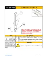 Предварительный просмотр 25 страницы Trinity Highway CAT-350 Assembly Manual