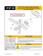 Предварительный просмотр 28 страницы Trinity Highway CAT-350 Assembly Manual