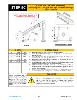 Предварительный просмотр 29 страницы Trinity Highway CAT-350 Assembly Manual