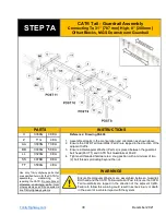 Предварительный просмотр 31 страницы Trinity Highway CAT-350 Assembly Manual