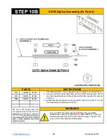 Предварительный просмотр 37 страницы Trinity Highway CAT-350 Assembly Manual