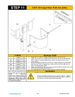 Предварительный просмотр 39 страницы Trinity Highway CAT-350 Assembly Manual