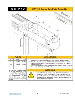 Предварительный просмотр 40 страницы Trinity Highway CAT-350 Assembly Manual