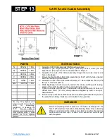 Предварительный просмотр 41 страницы Trinity Highway CAT-350 Assembly Manual