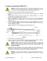 Предварительный просмотр 13 страницы Trinity Highway MPS 350X Product Description Assembly Manual