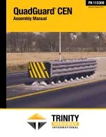 Trinity Highway QuadGuard CEN QI2405 Assembly Manual preview