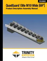 Trinity Highway QuadGuard Elite M10 Wide Product Description Assembly Manual предпросмотр