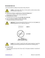 Предварительный просмотр 19 страницы Trinity Highway QuadGuard Elite M10 Wide Product Description Assembly Manual