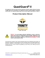 Предварительный просмотр 2 страницы Trinity Highway QuadGuard II Product Description Manual