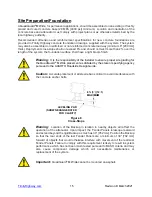 Предварительный просмотр 16 страницы Trinity Highway QuadGuard M Wide Product Description Assembly Manual