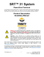 Preview for 2 page of Trinity Highway SRT 31 System Product Description Assembly Manual