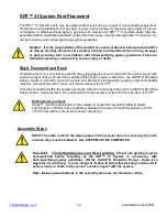 Preview for 15 page of Trinity Highway SRT 31 System Product Description Assembly Manual