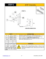 Preview for 22 page of Trinity Highway SRT 31 System Product Description Assembly Manual