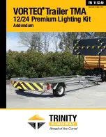 Предварительный просмотр 1 страницы Trinity Highway VORTEQ Premium Lighting Addendum