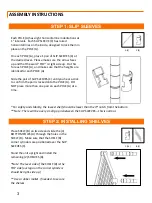 Предварительный просмотр 3 страницы Trinity 3-Tier Slat Shelving Rack Owner'S Manual