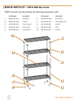 Предварительный просмотр 6 страницы Trinity BASICS TBFPB-0934 Owner'S Manual