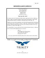 Preview for 29 page of Trinity EagleBed Manual