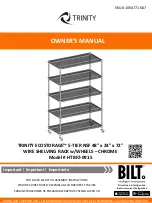 Trinity ECOSTORAGE HTBFZ-0915 Owner'S Manual preview