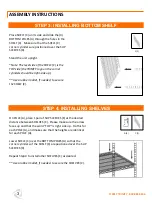 Preview for 4 page of Trinity ECOSTORAGE TBFZ-0905 Owner'S Manual