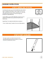 Preview for 5 page of Trinity ECOSTORAGE TBFZ-0910 Owner'S Manual