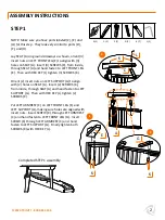 Preview for 3 page of Trinity ECOSTORAGE THBBR-3103 Owner'S Manual