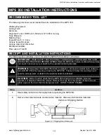 Предварительный просмотр 14 страницы Trinity MPS 350 Product Description And Assembly Manual