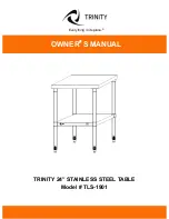 Trinity TLS-1901 Owner'S Manual preview