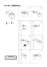 Preview for 2 page of Trio 2206601 Series Installation Instructions