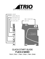 Preview for 1 page of Trio Flex-6 Nano P601 Quick Start Manual