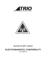 Preview for 1 page of Trio MC403 Quick Start Manual