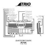 Trio MC508 P848 Quick Start Manual preview