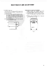 Preview for 21 page of Trio MS-1650B Instruction Manual