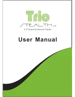 Preview for 1 page of Trio Stealth Lite User Manual