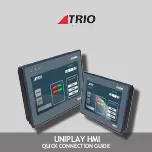 Предварительный просмотр 1 страницы Trio UNIPLAY 10 Quick Connection Manual