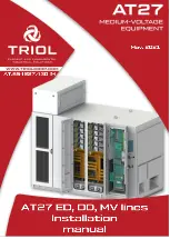 Triol AT27 DD Series Installation Manual preview