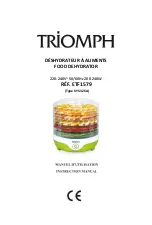 Triomph ETF1579 Instruction Manual предпросмотр