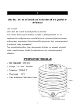 Предварительный просмотр 10 страницы Triomph ETF1579 Instruction Manual