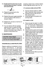 Preview for 13 page of Trion 1400 20 x 20 User Manual