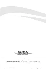 Preview for 8 page of Trion Air Bear Right Angle Supreme MERV 8 Instructions Manual