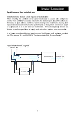 Предварительный просмотр 7 страницы Trion Comfort-D75 Installation & Operation Manual