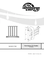 Trion HERRMIDIFIER Herricane CS Series Application Manual preview