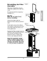 Предварительный просмотр 7 страницы Trion High Efficiency Console Electronic Air Purifier Installation And Operation Manual