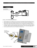 Предварительный просмотр 9 страницы Trion Mister-MINI Installation, Operation & Maintenance Manual