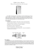 Trion TGM 2 1000 Installation Manual preview