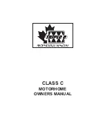 Triple E 1999 Class C Owner'S Manual preview